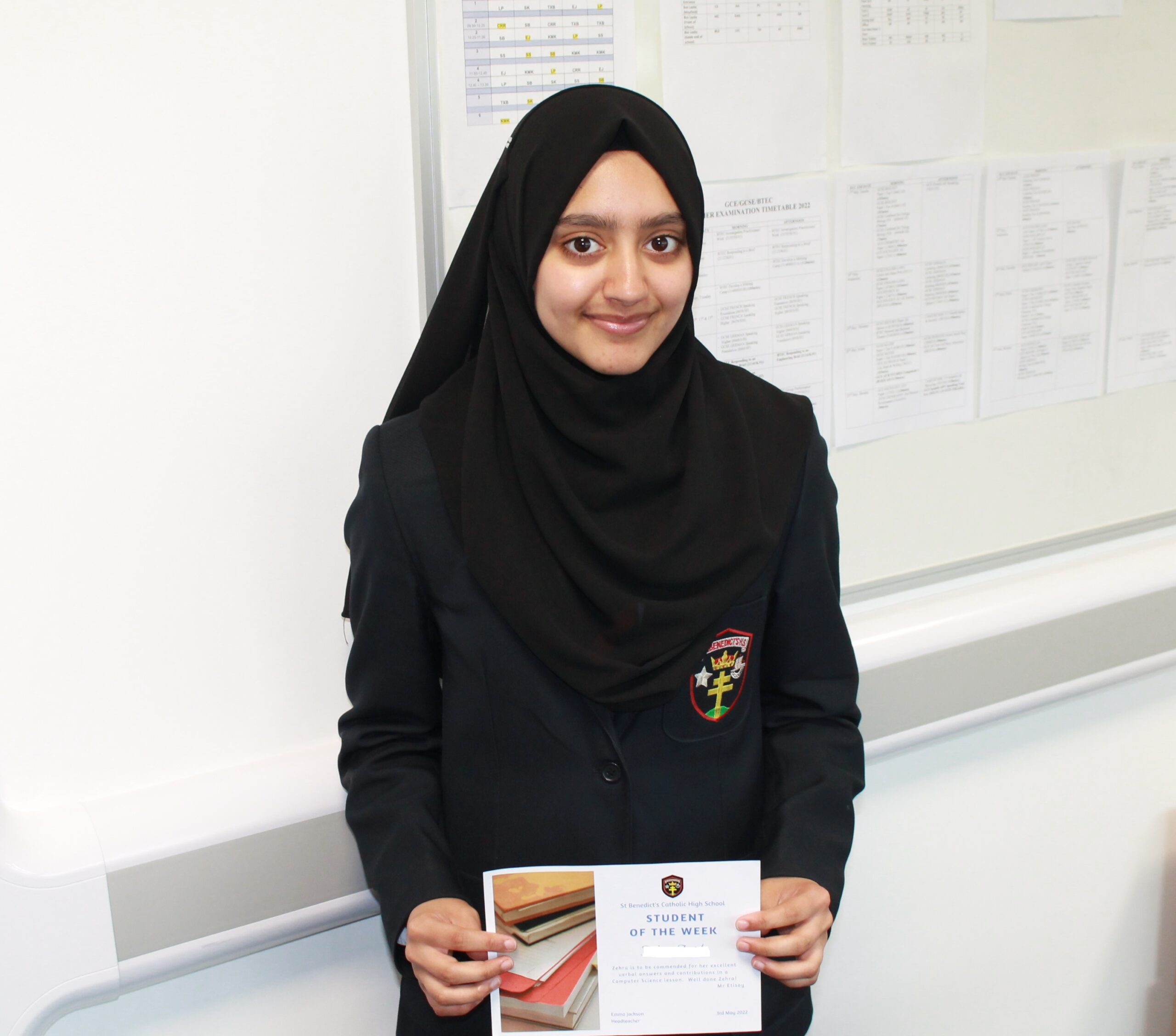 Student of the Week – 3rd May