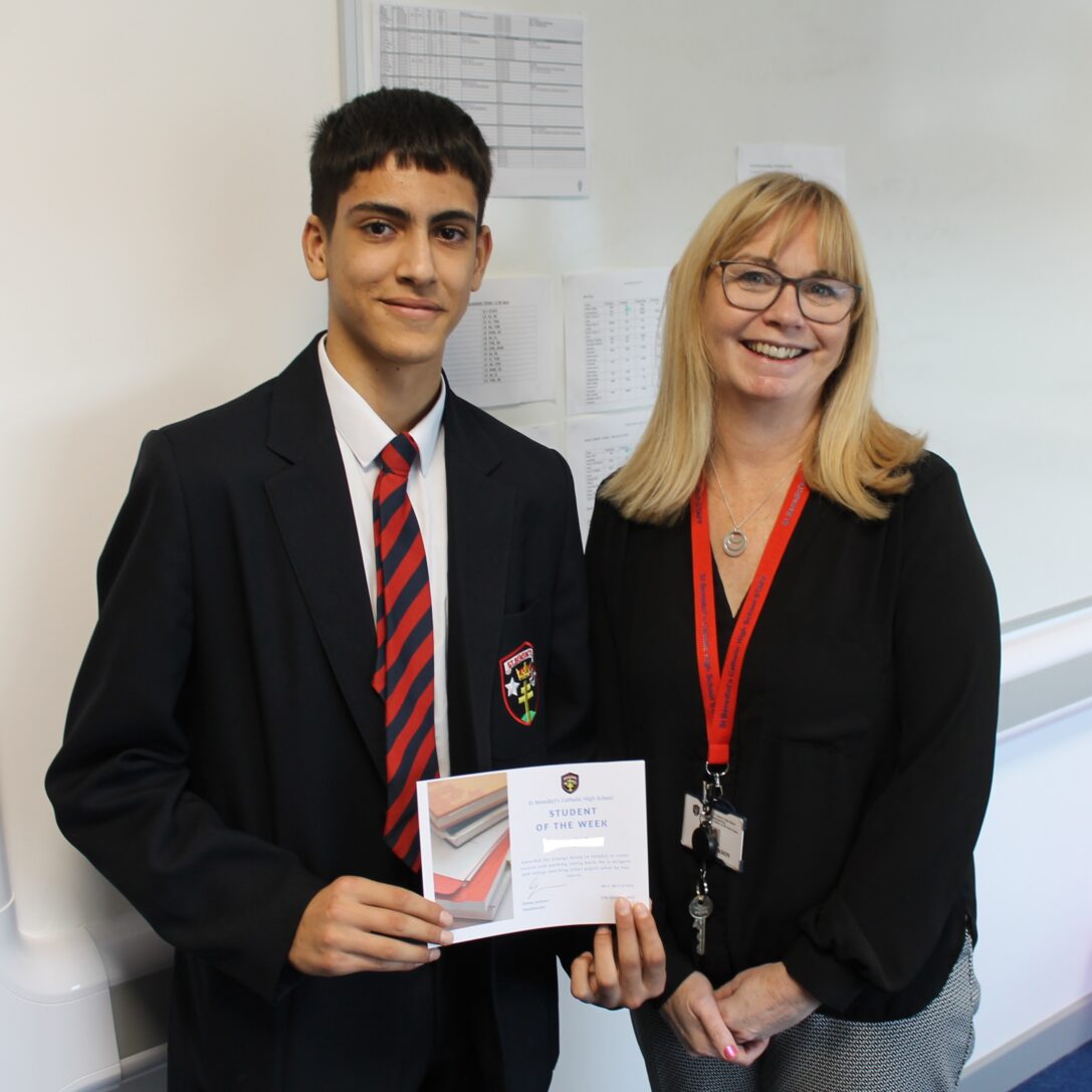 Student of the Week – 17th October – St. Benedict's School